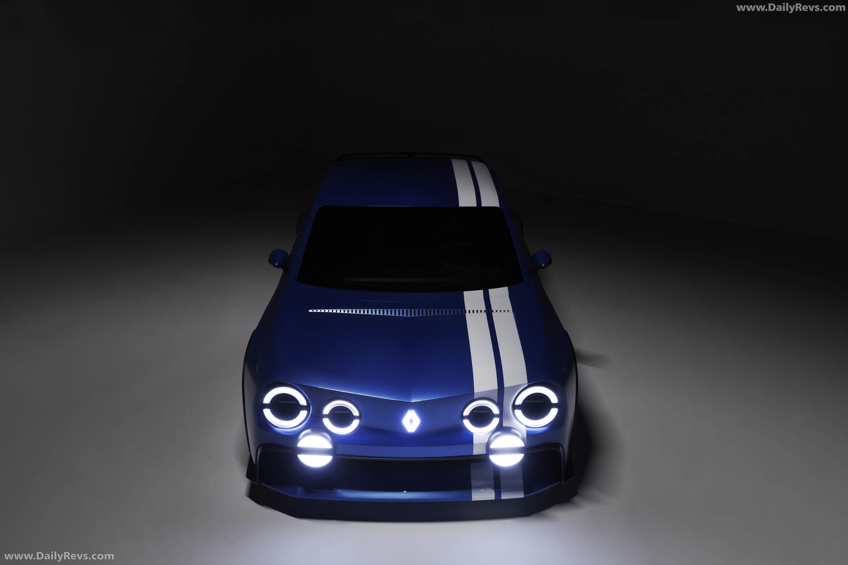 2026 Renault 8 Gordini Concept Top View