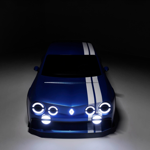 2026 Renault 8 Gordini Concept Top View