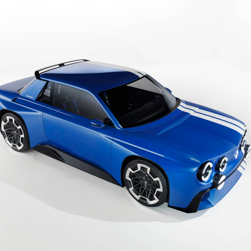 2026 Renault 8 Gordini Concept Top View