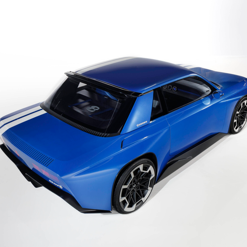 2026 Renault 8 Gordini Concept Top View