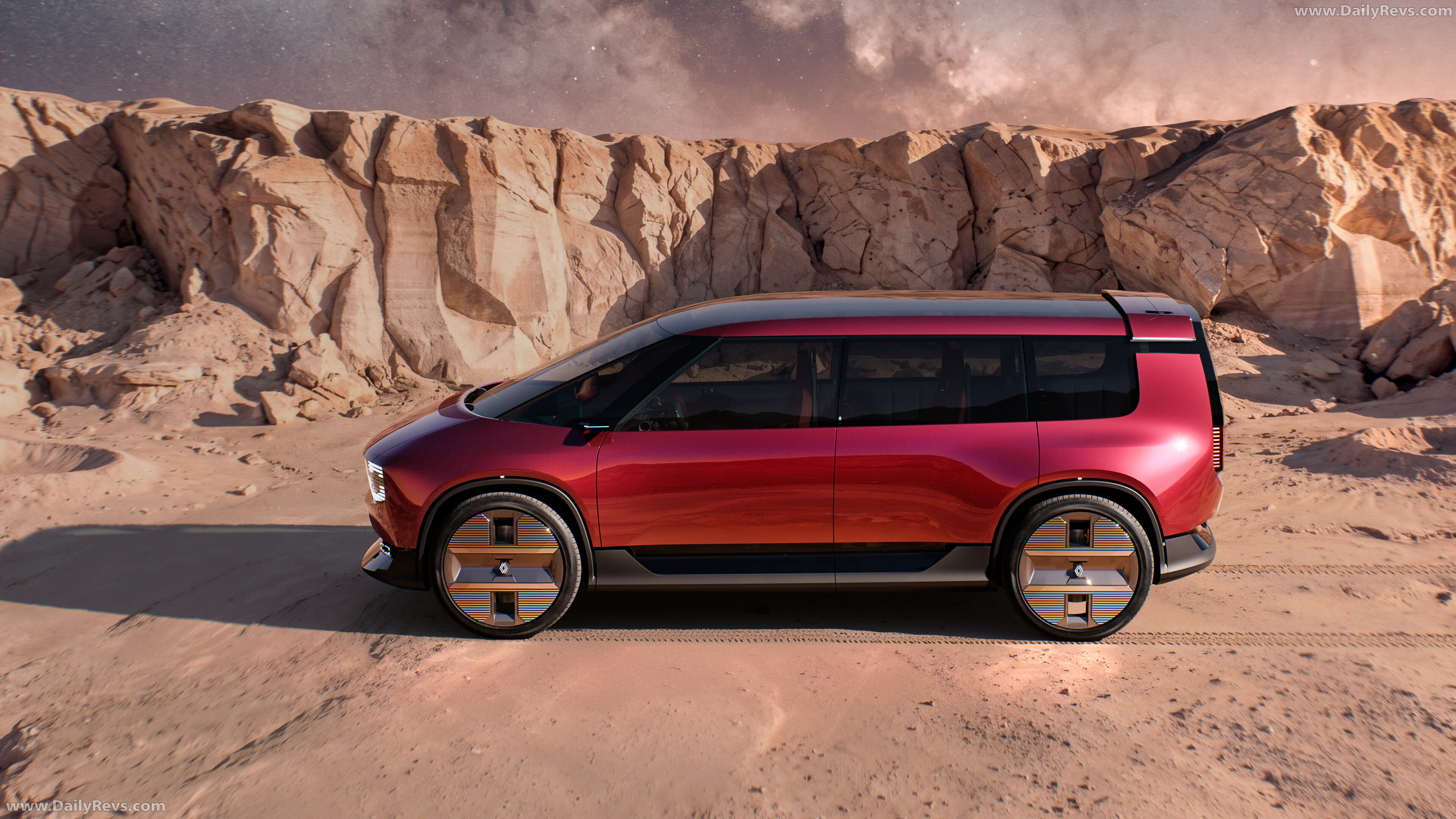 2026 Renault E-Space Concept Side View