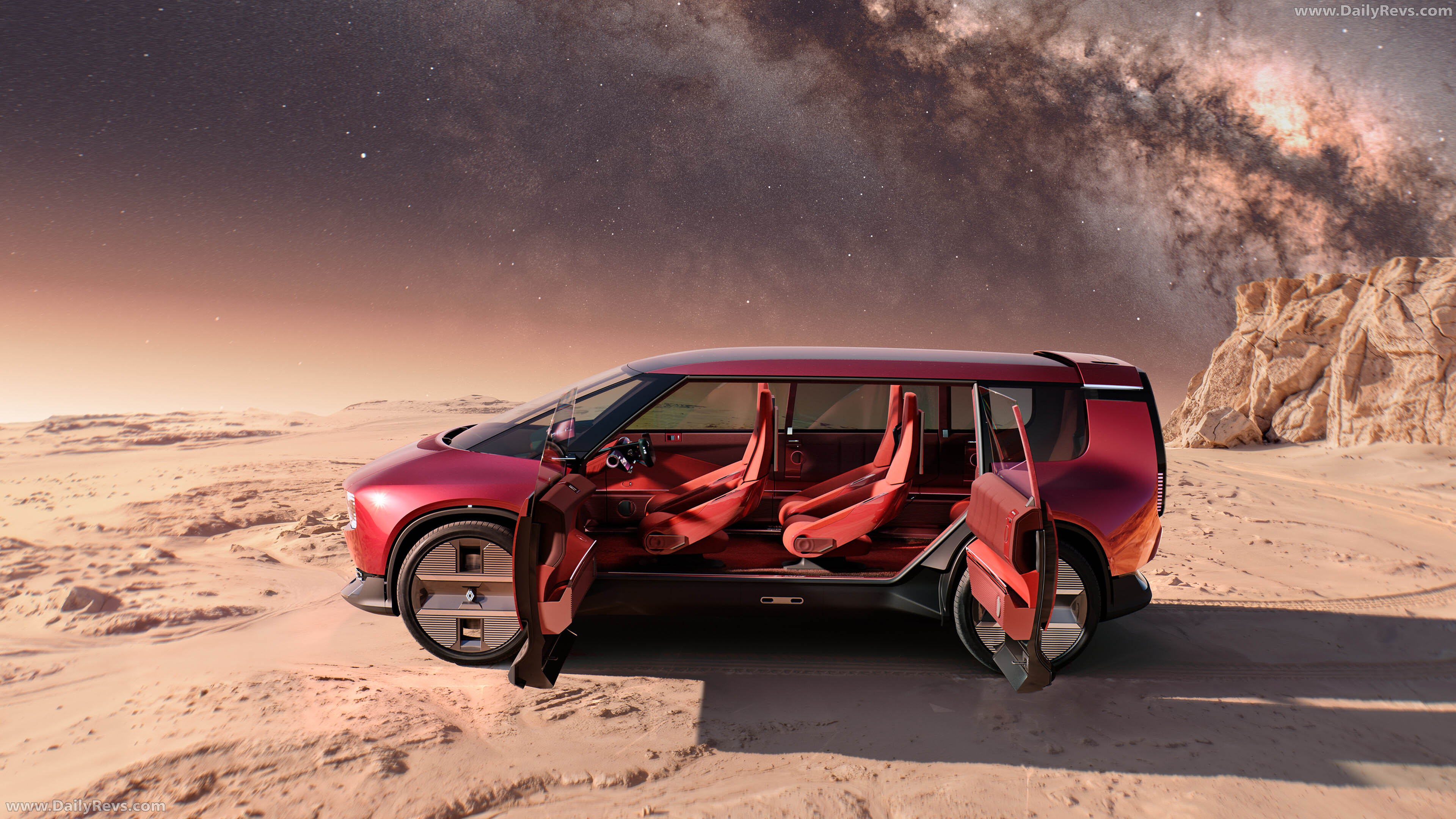 2026 Renault E-Space Concept Side View