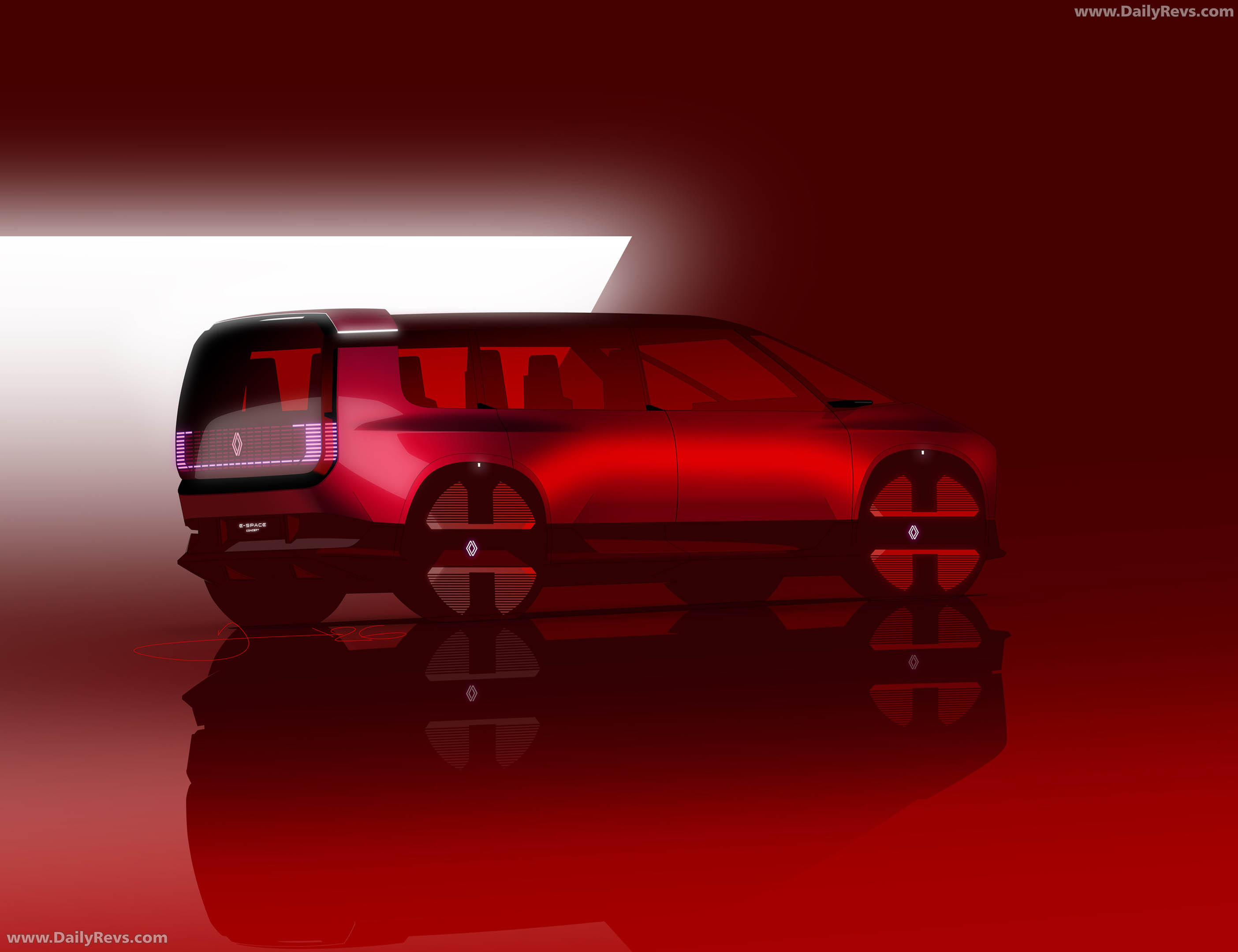 2026 Renault E-Space Concept Sketches