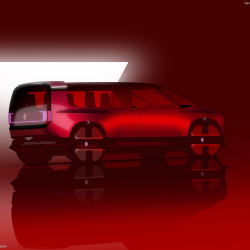2026 Renault E-Space Concept Sketches