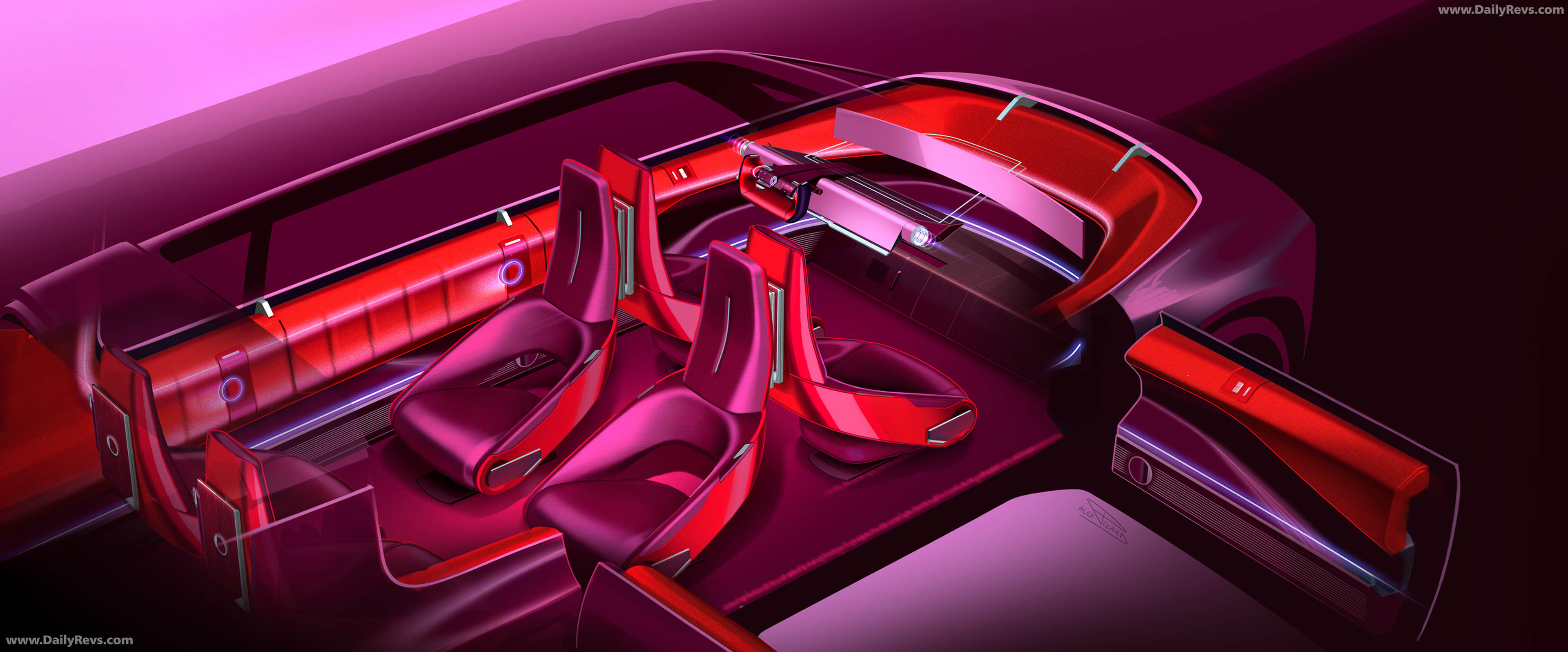 2026 Renault E-Space Concept Sketches