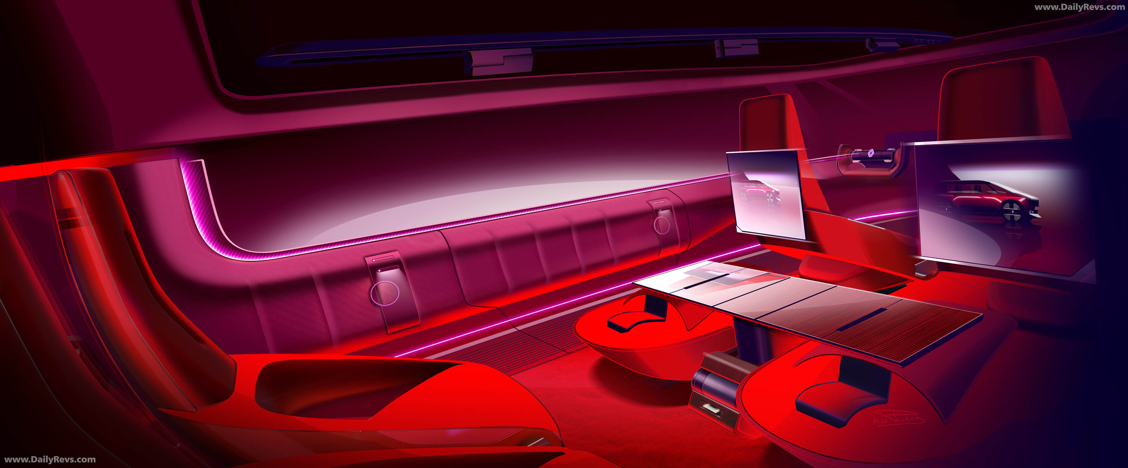 2026 Renault E-Space Concept Sketches