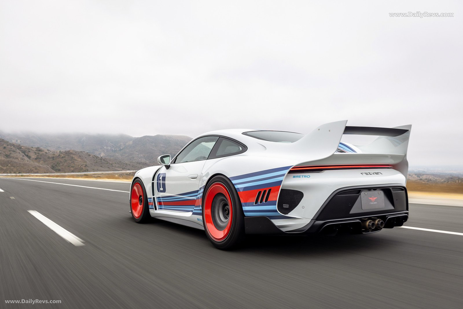 2025 Rezvani Retro RR1 Rear View