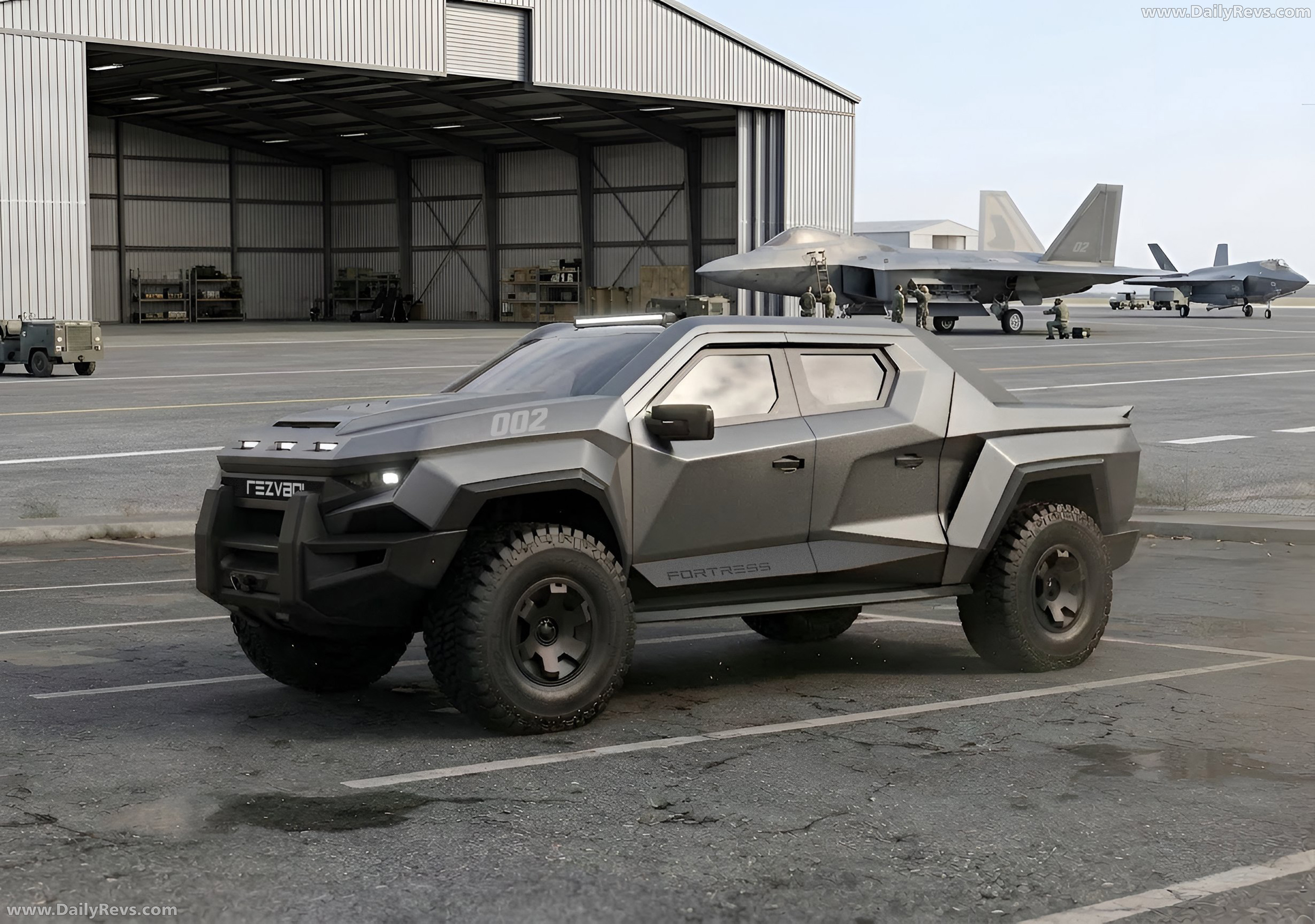 2027 Rezvani Fortress Front View