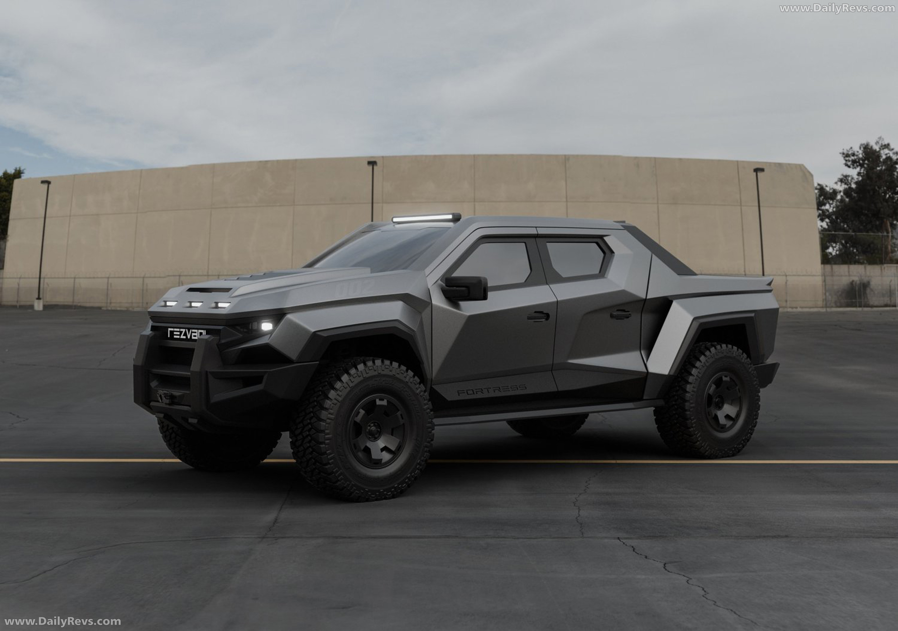 2027 Rezvani Fortress Front View