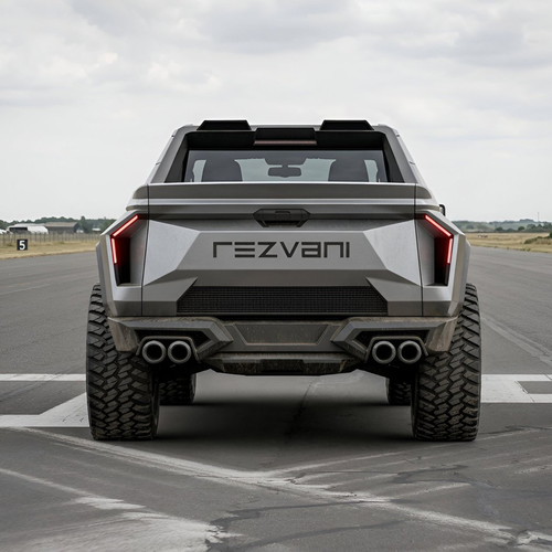 2027 Rezvani Fortress Rear View