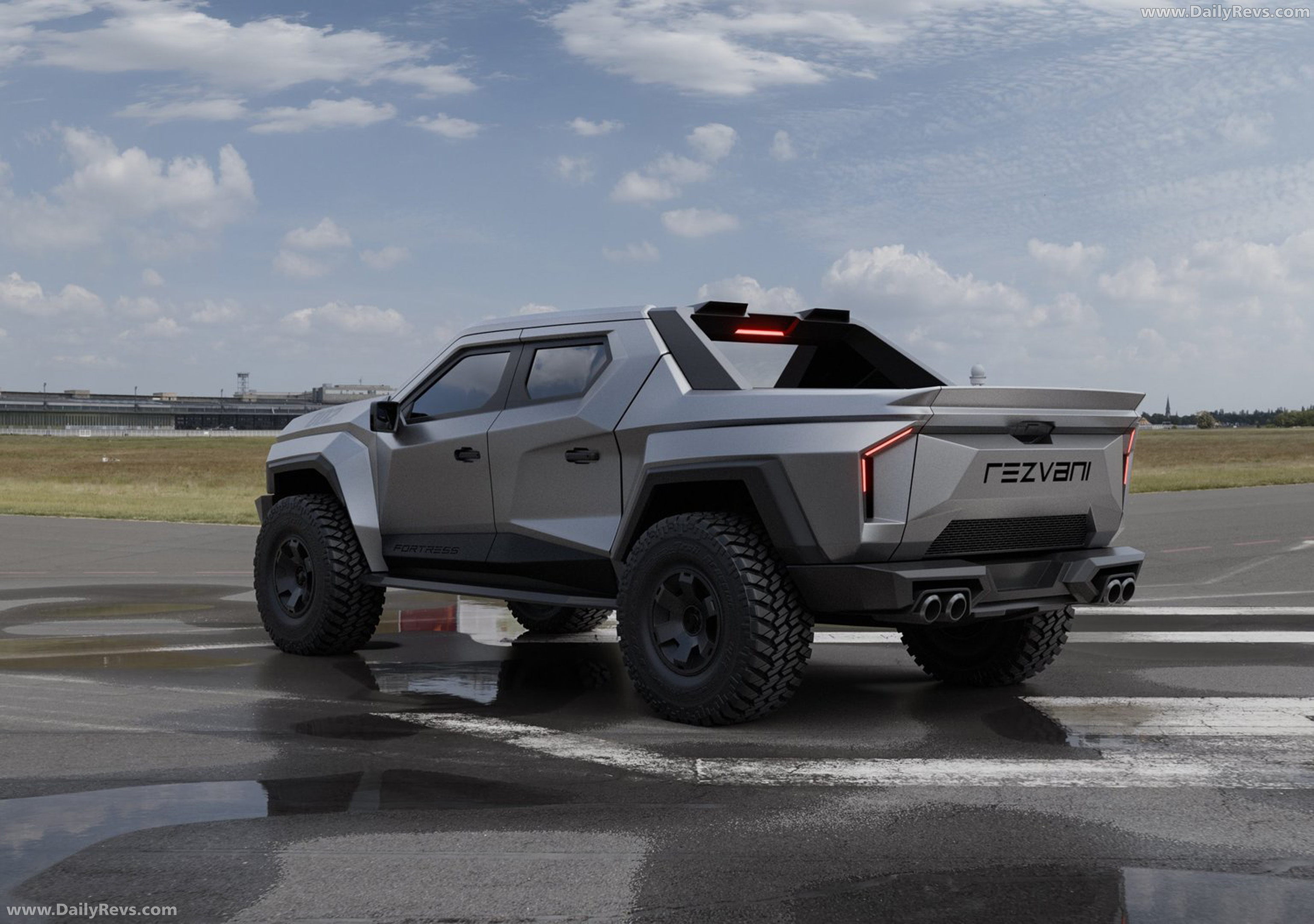 2027 Rezvani Fortress Rear View