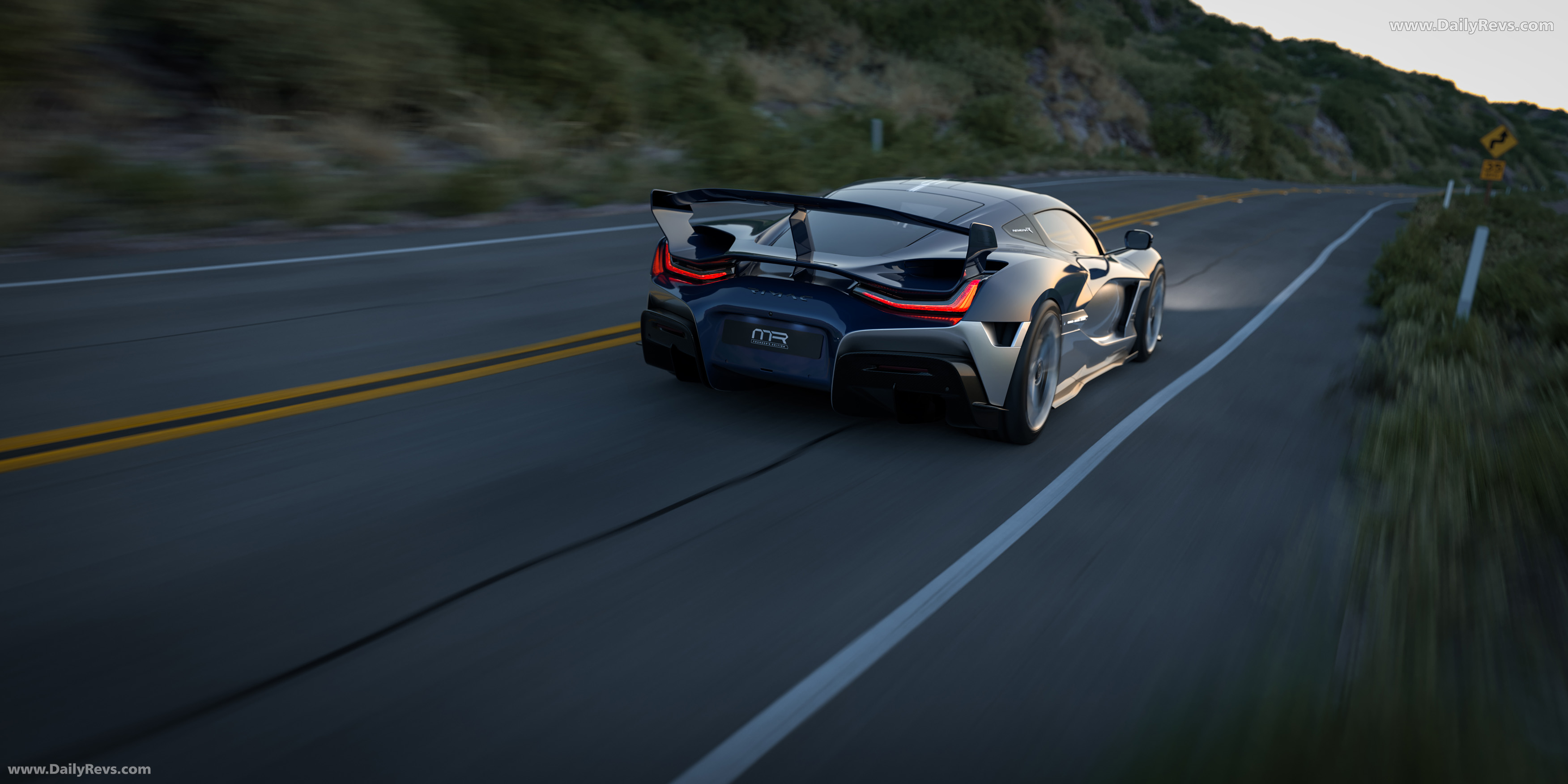 2026 Rimac Nevera R Founder’s Edition Rear View