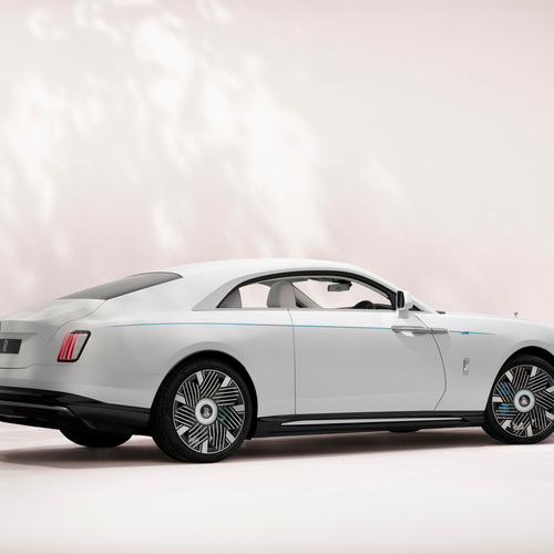 2026 Rolls-Royce Spectre Inspired by Primavera Evanescent Rear View
