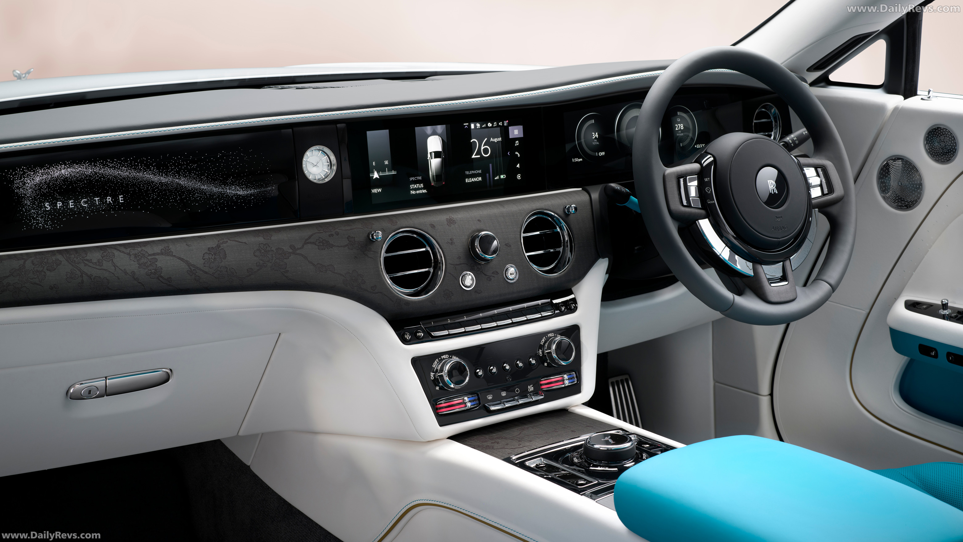 2026 Rolls-Royce Spectre Inspired by Primavera Evanescent Interior