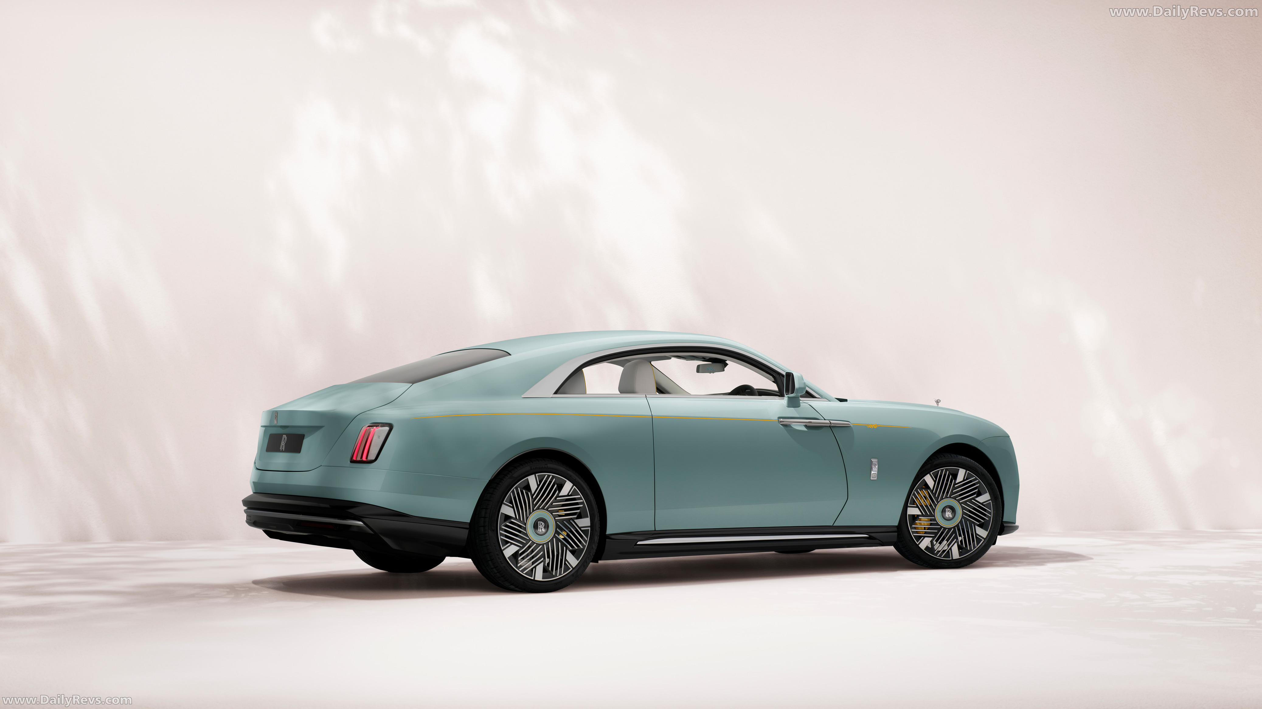 2026 Rolls-Royce Spectre Inspired by Primavera Reverie Rear View