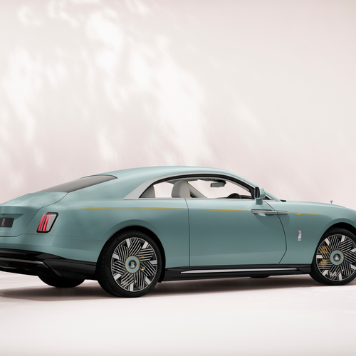 2026 Rolls-Royce Spectre Inspired by Primavera Reverie Rear View