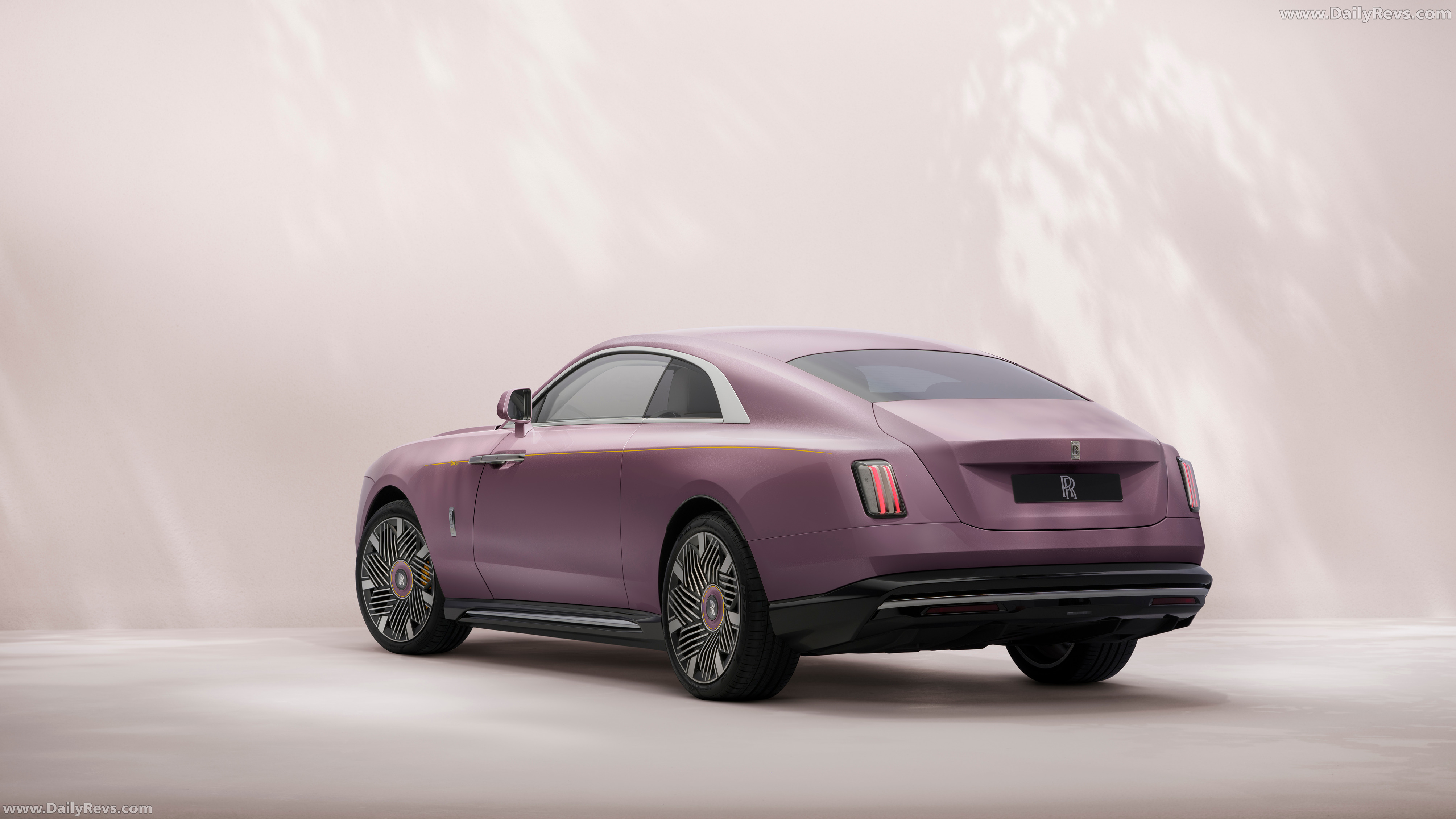 2026 Rolls-Royce Spectre Inspired by Primavera Blossom Rear View