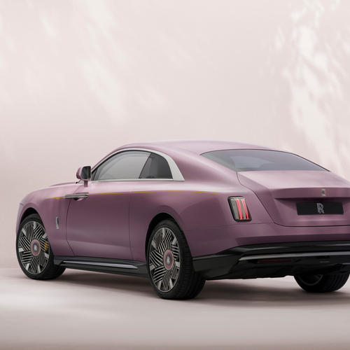 2026 Rolls-Royce Spectre Inspired by Primavera Blossom Rear View