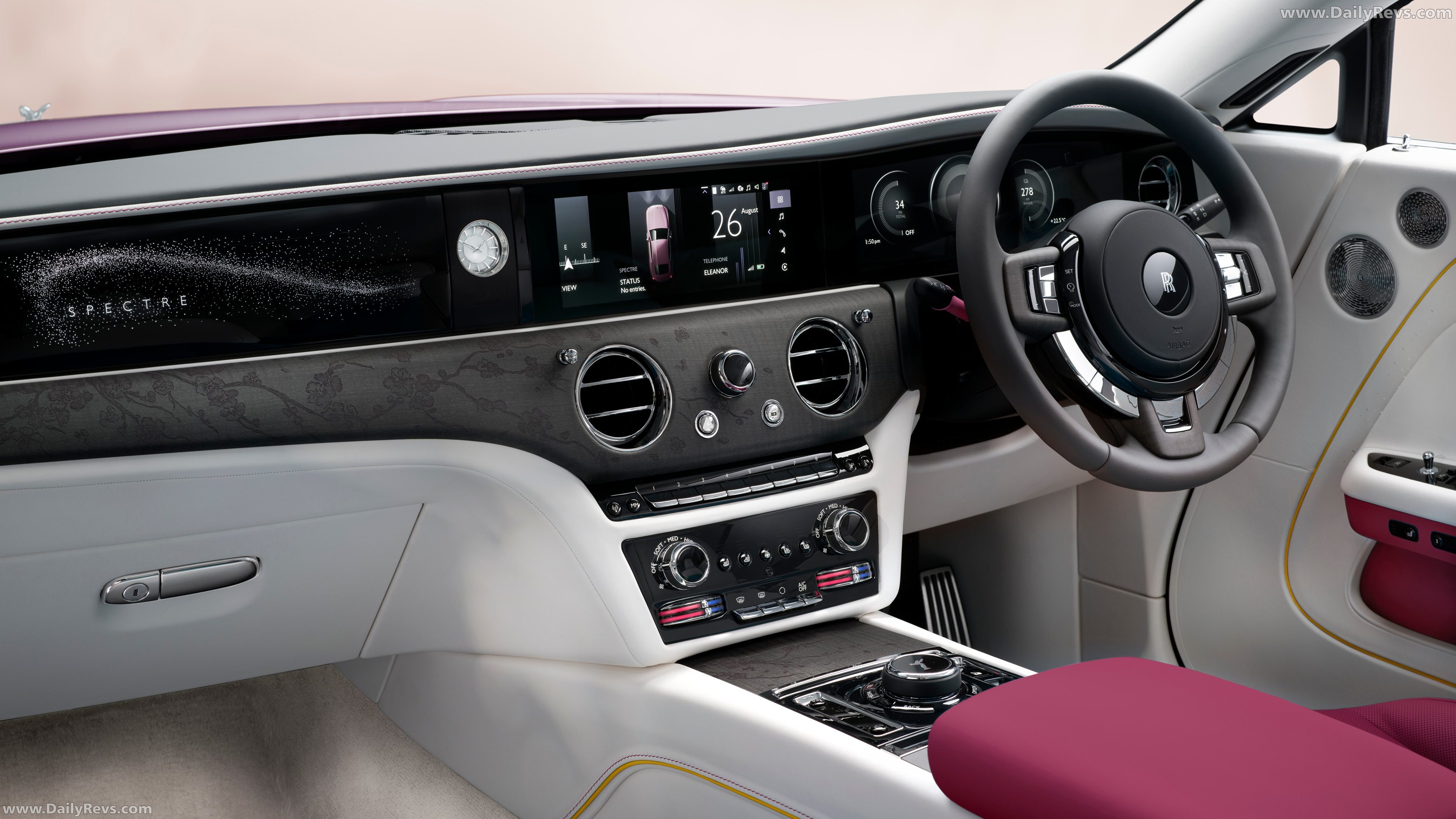 2026 Rolls-Royce Spectre Inspired by Primavera Blossom Interior