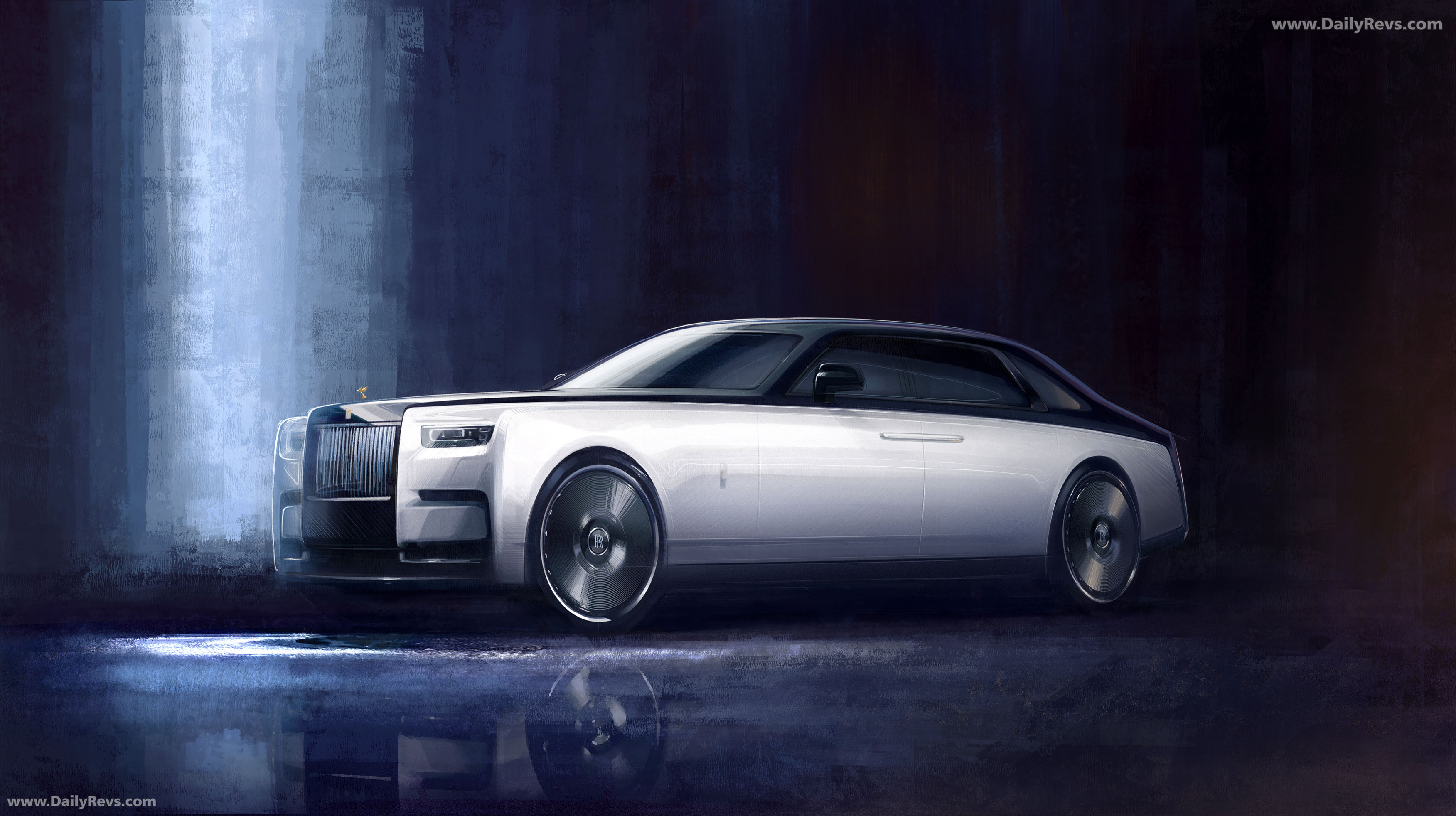 2026 Rolls-Royce Phantom Centenary Sketches