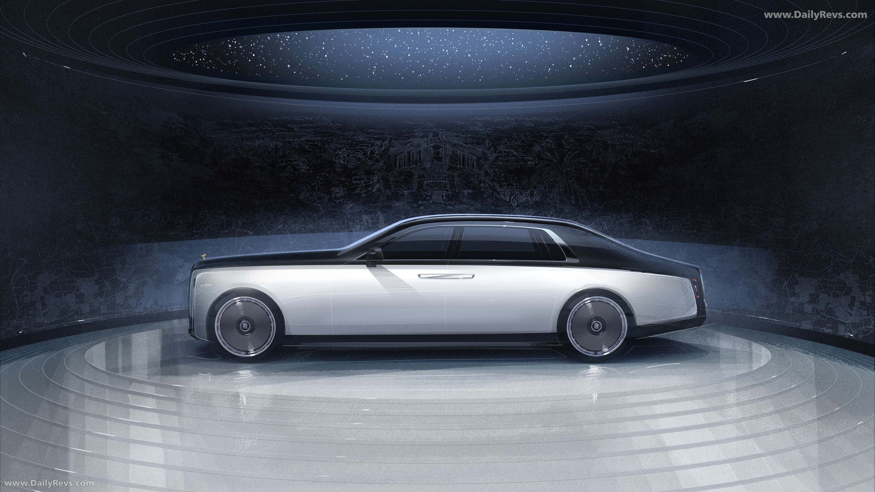 2026 Rolls-Royce Phantom Centenary Sketches