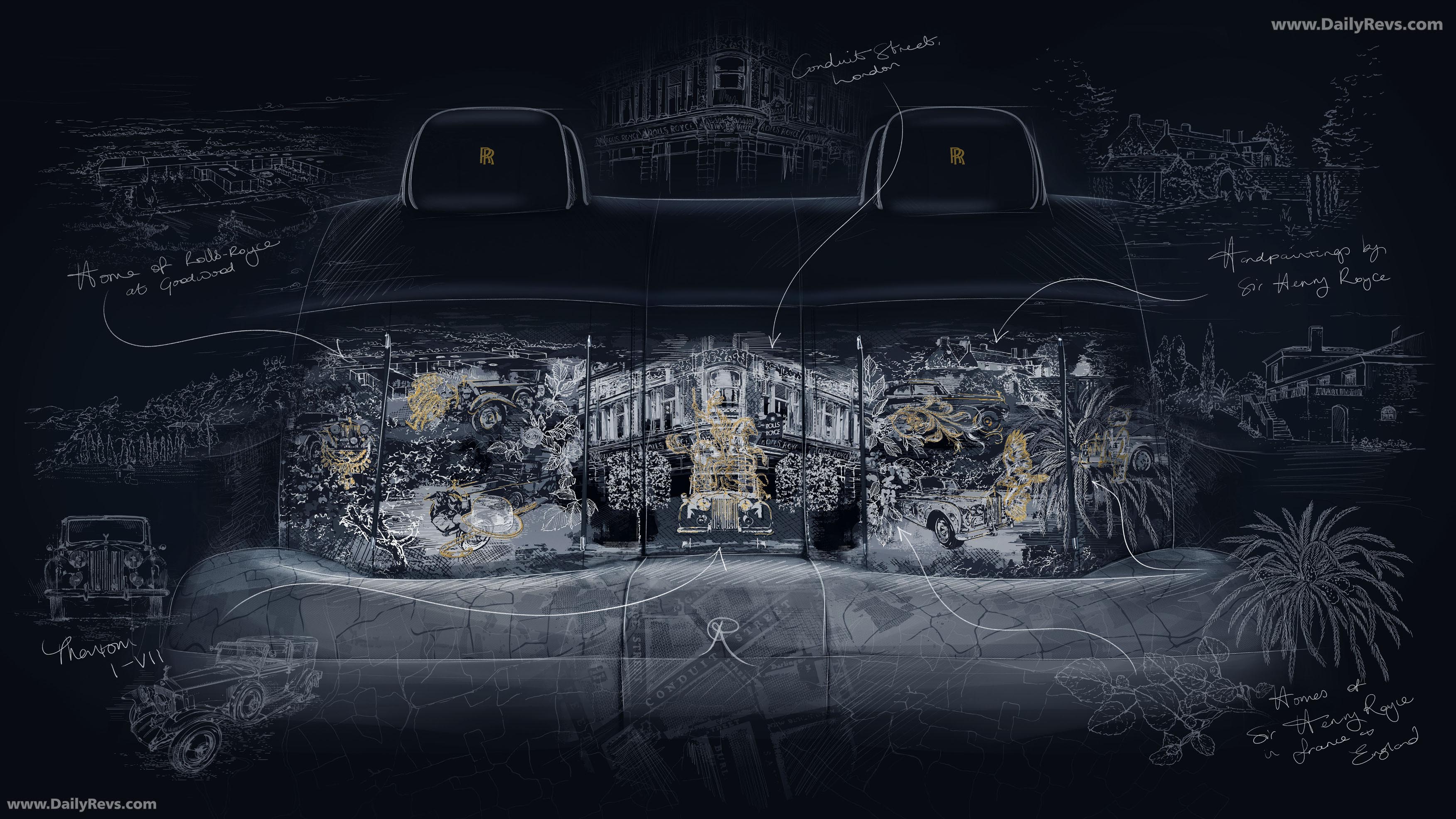 2026 Rolls-Royce Phantom Centenary Sketches