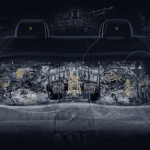 2026 Rolls-Royce Phantom Centenary Sketches