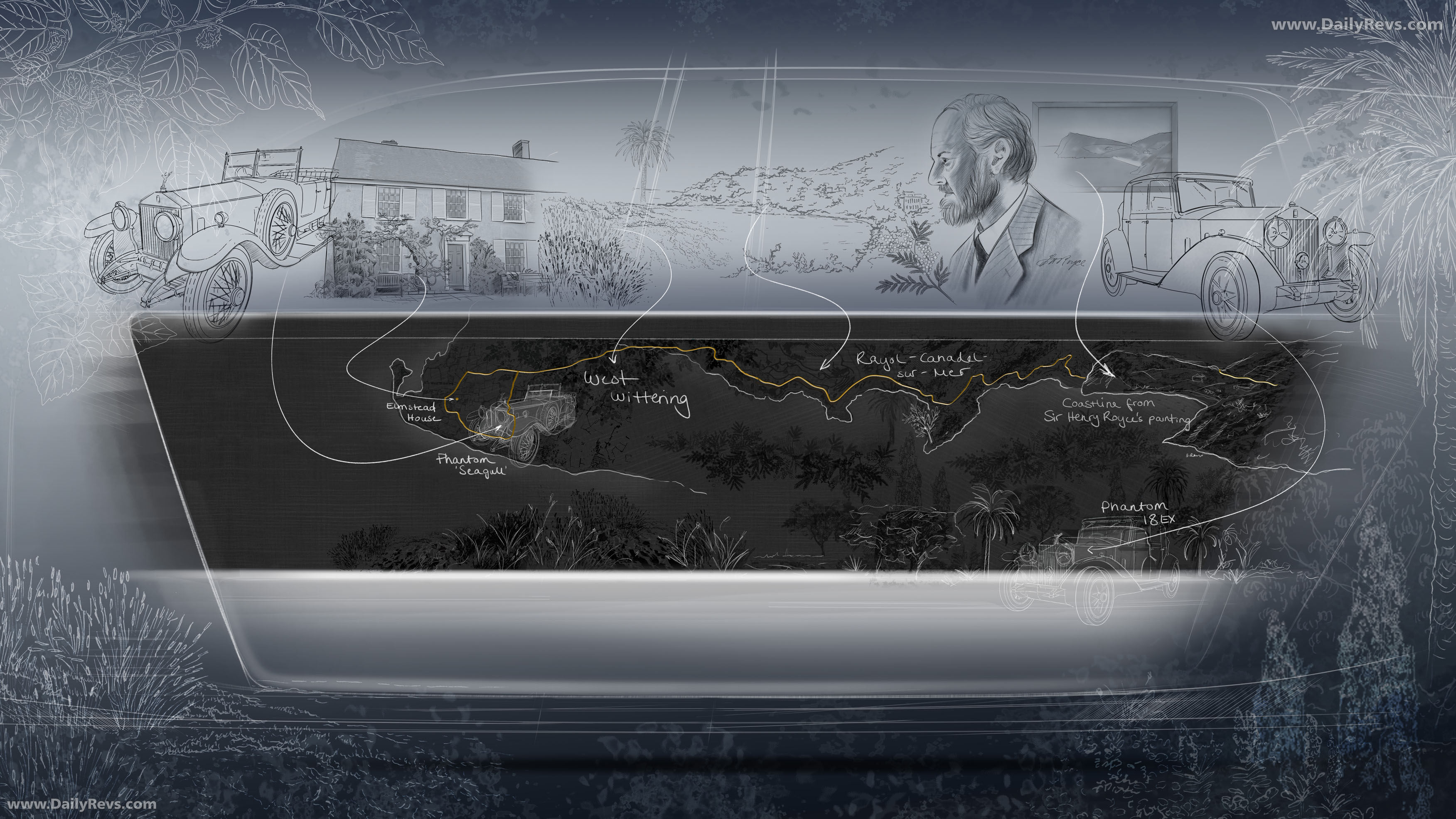 2026 Rolls-Royce Phantom Centenary Sketches