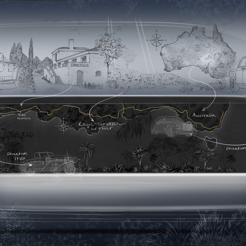 2026 Rolls-Royce Phantom Centenary Sketches