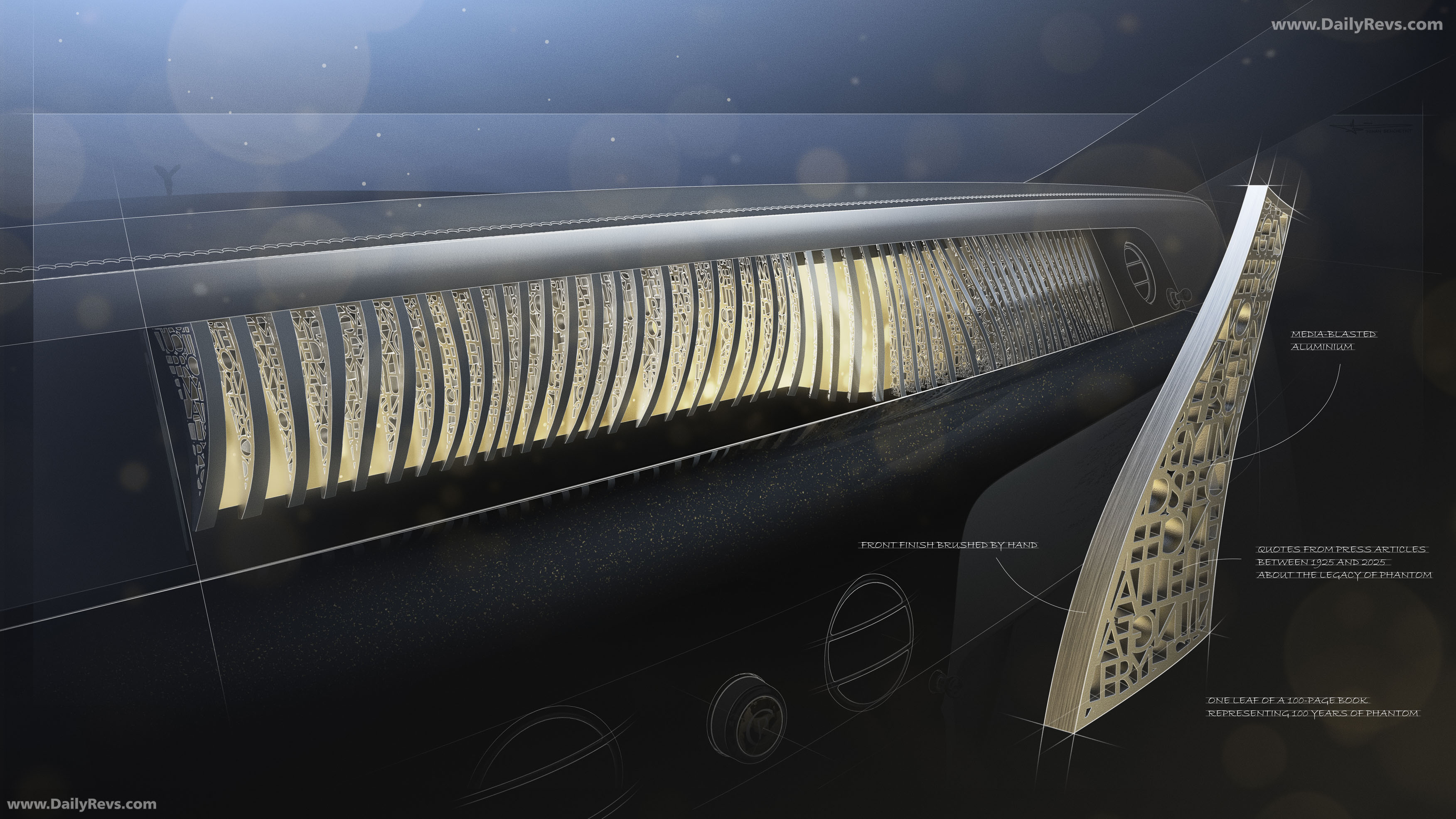 2026 Rolls-Royce Phantom Centenary Sketches