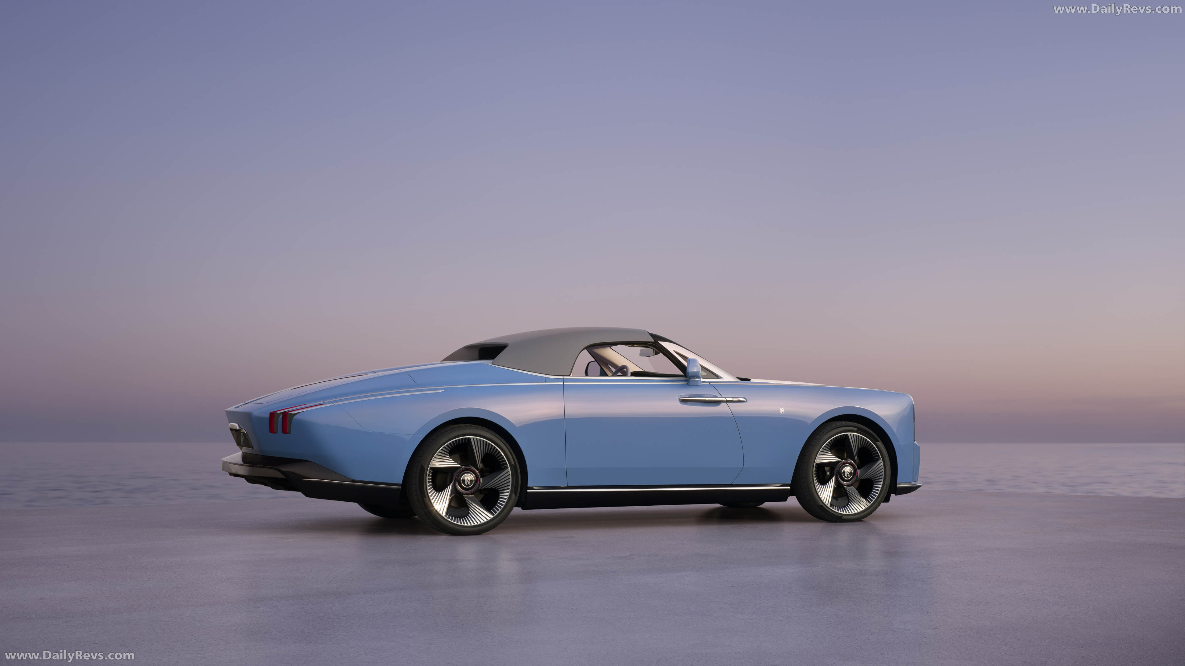 2026 Rolls-Royce Project Nightingale Concept Rear View