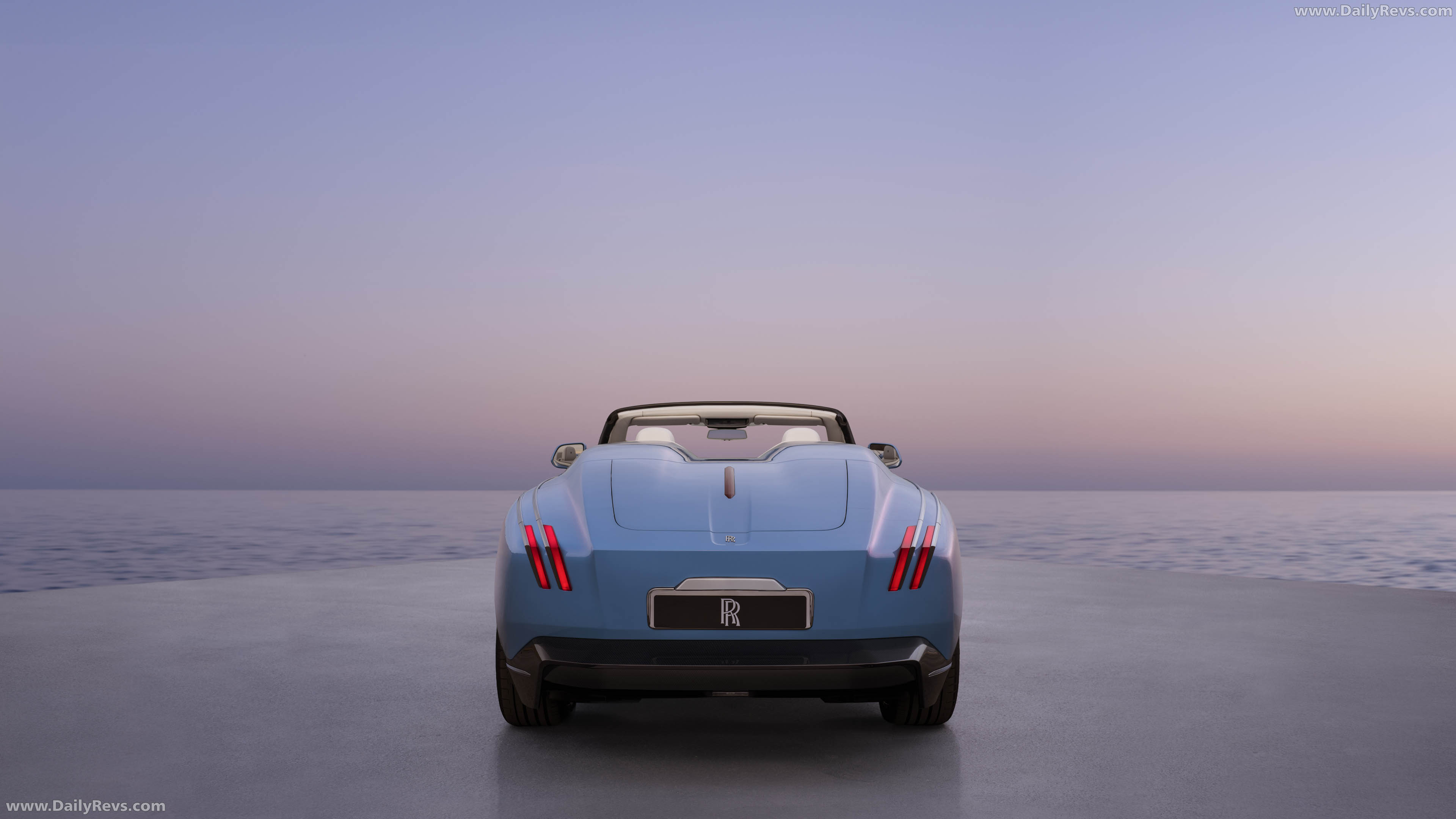 2026 Rolls-Royce Project Nightingale Concept Rear View