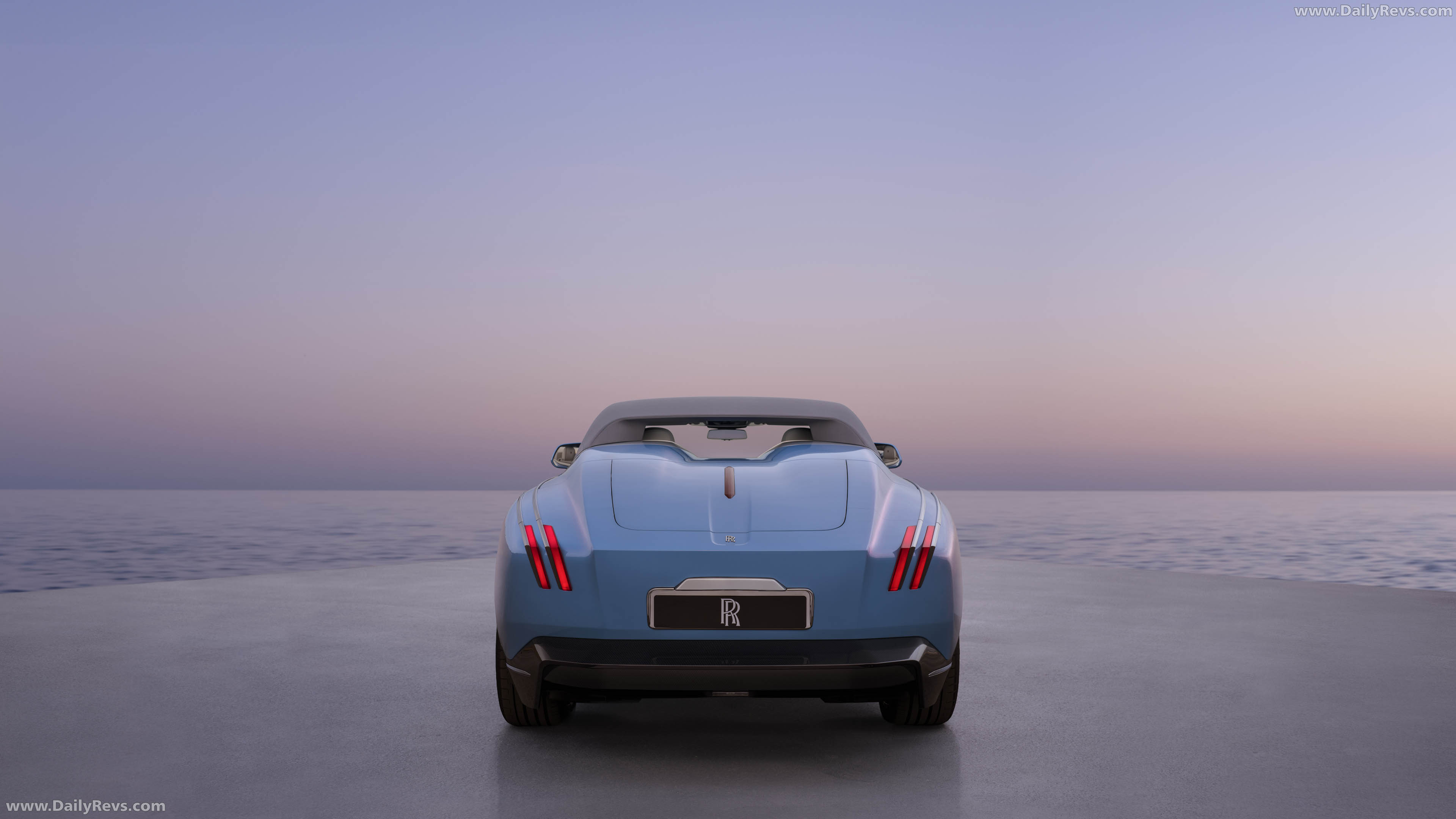 2026 Rolls-Royce Project Nightingale Concept Rear View