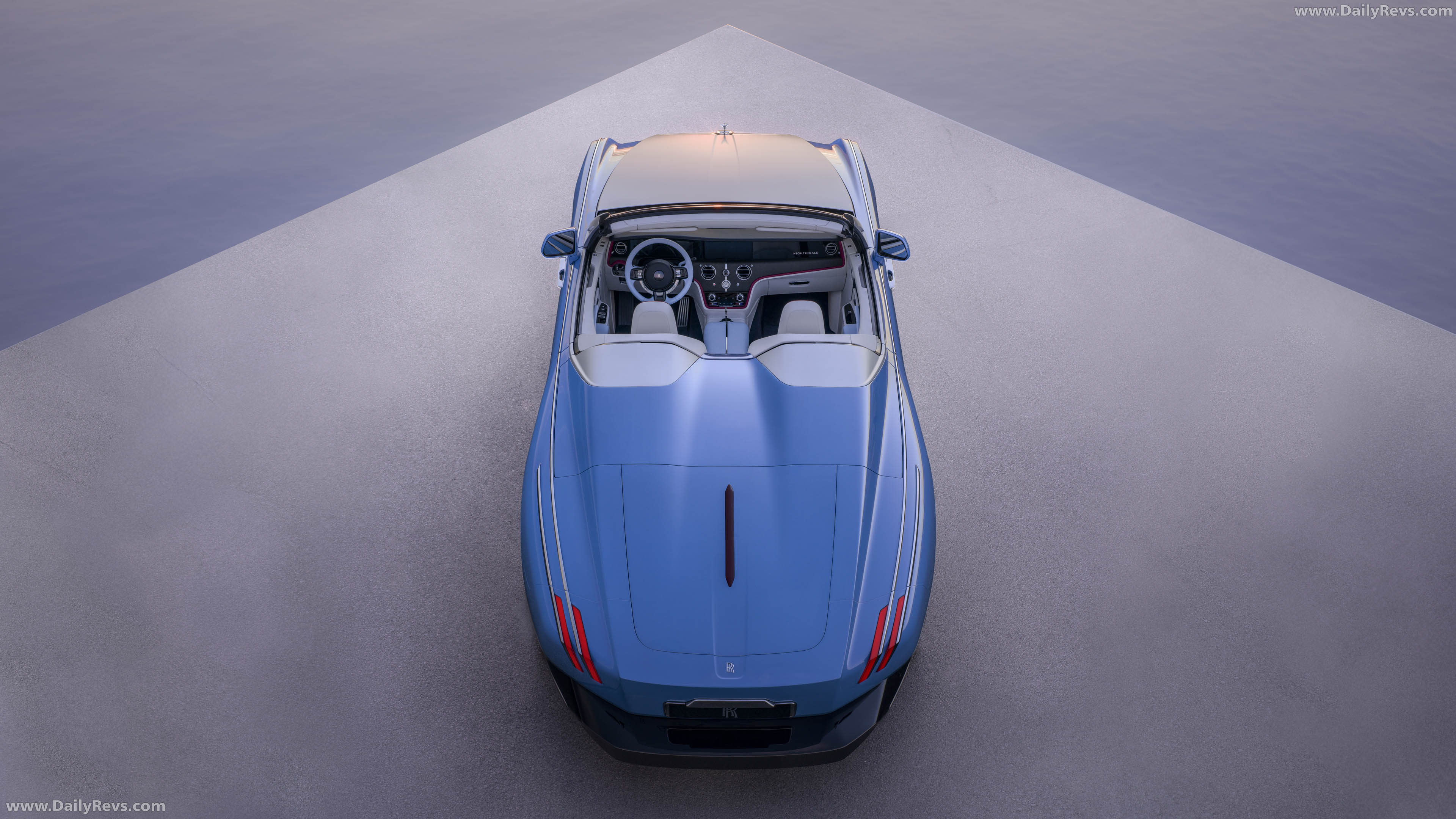 2026 Rolls-Royce Project Nightingale Concept Top View