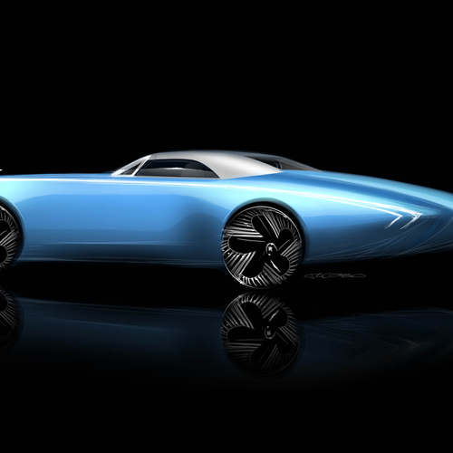 2026 Rolls-Royce Project Nightingale Concept Sketches