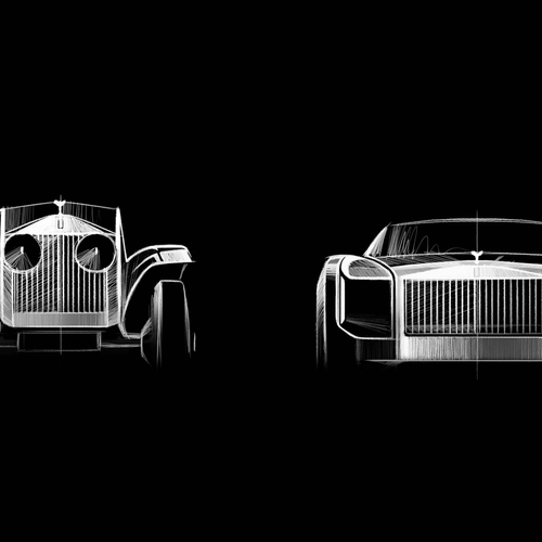2026 Rolls-Royce Project Nightingale Concept Sketches