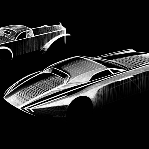 2026 Rolls-Royce Project Nightingale Concept Sketches