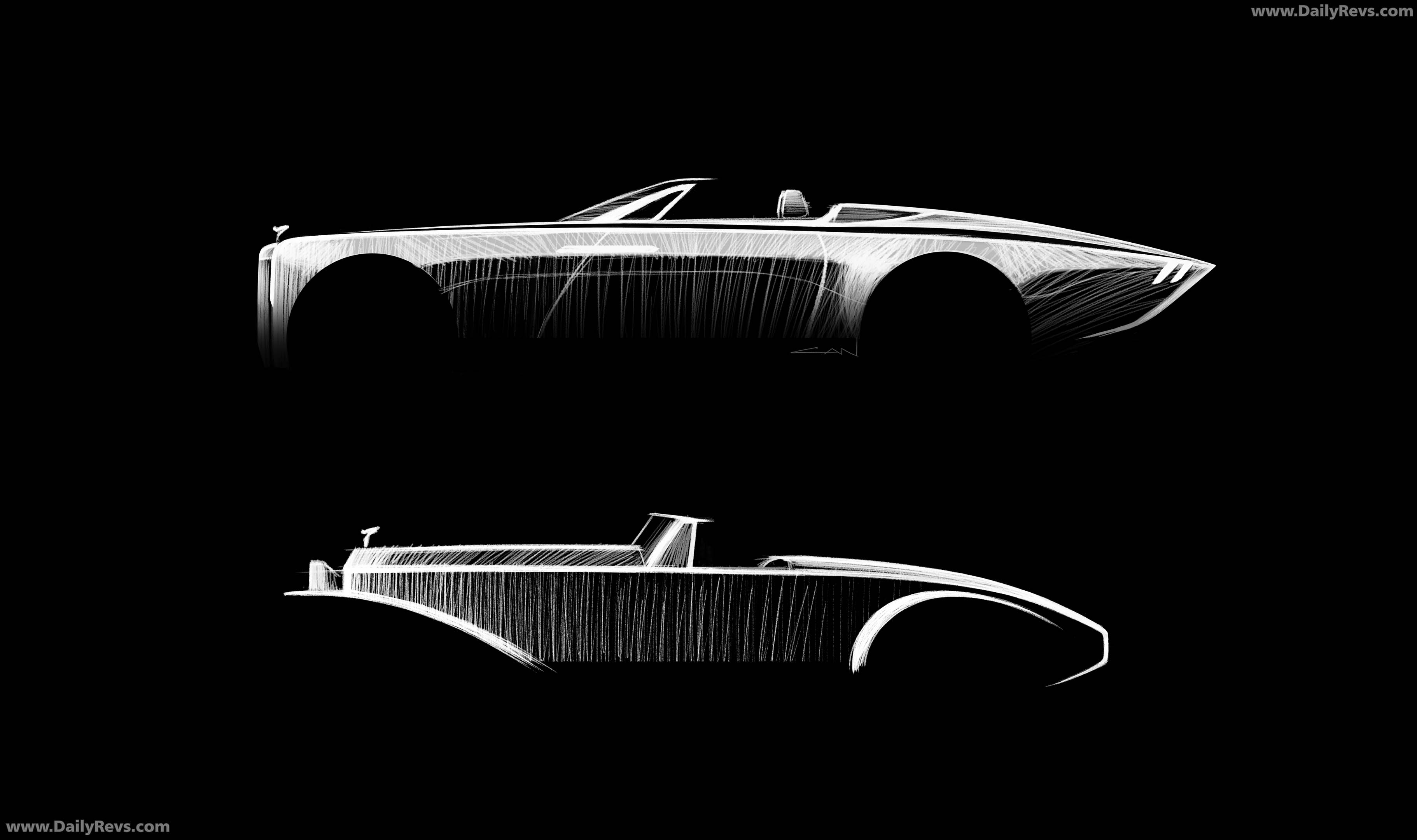 2026 Rolls-Royce Project Nightingale Concept Sketches