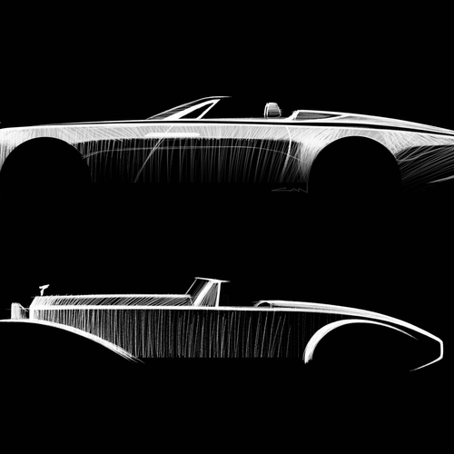 2026 Rolls-Royce Project Nightingale Concept Sketches