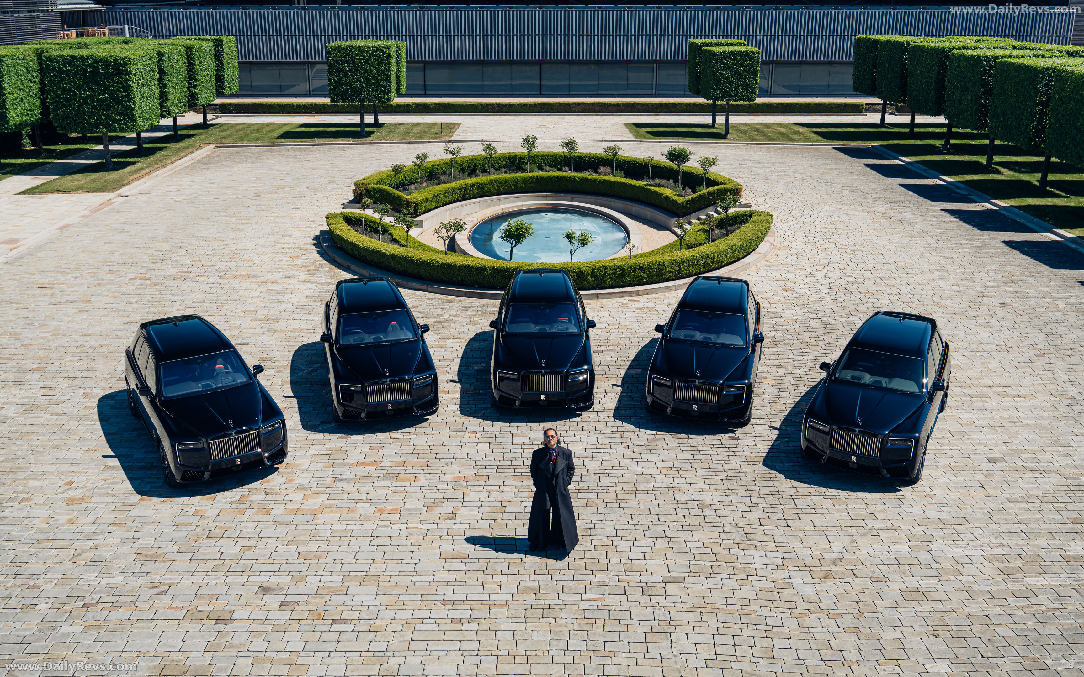 2026 Rolls-Royce Cullinan Black Badge by Cyril Kongo Top View