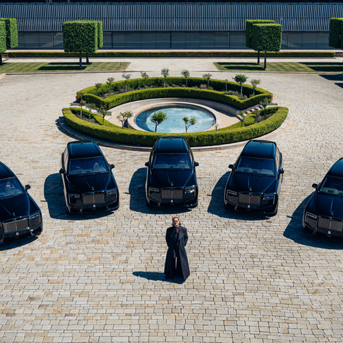 2026 Rolls-Royce Cullinan Black Badge by Cyril Kongo Top View