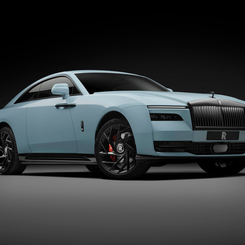 2027 Rolls-Royce Spectre Black Badge Series II Front View