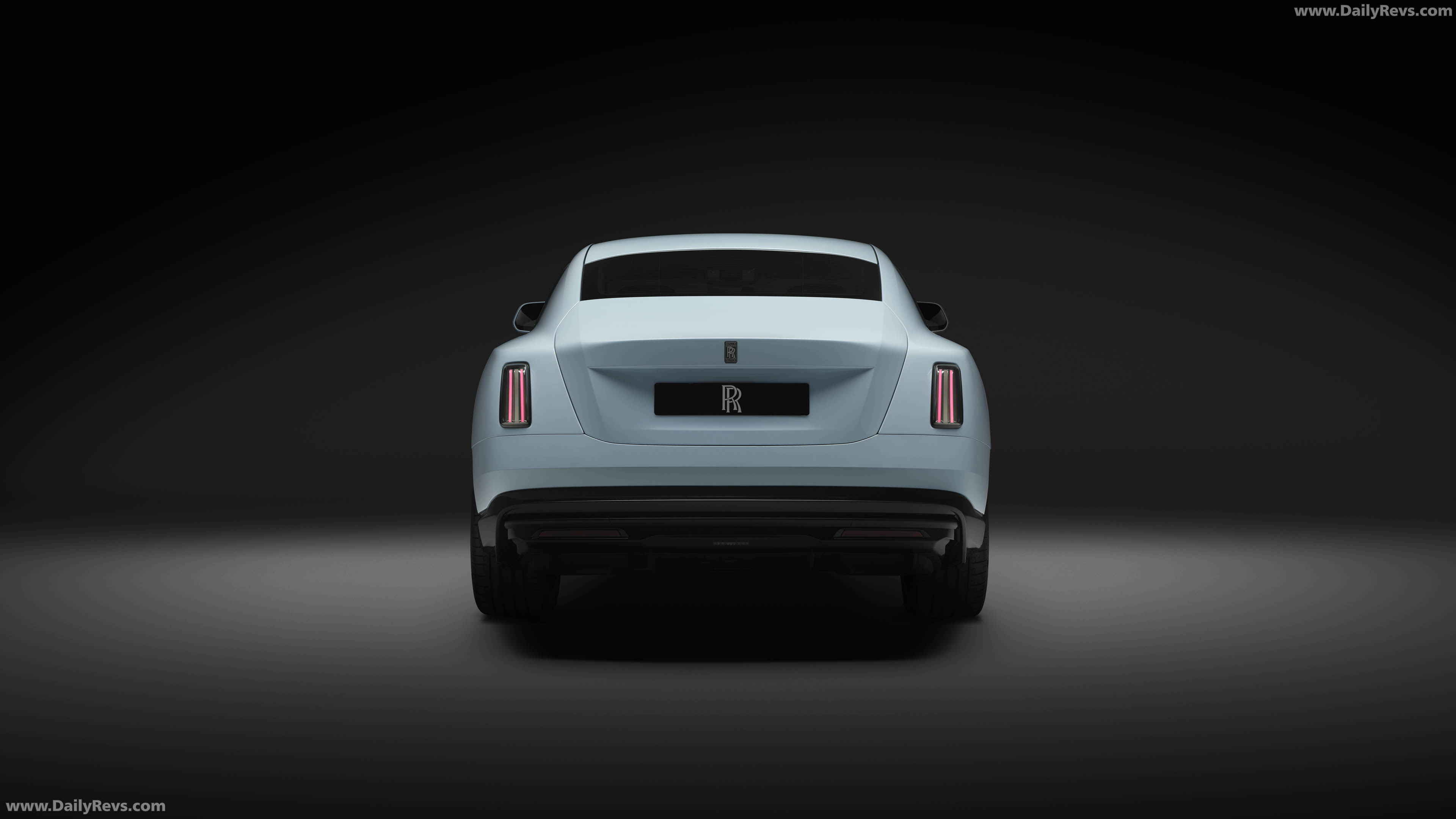 2027 Rolls-Royce Spectre Black Badge Series II Rear View