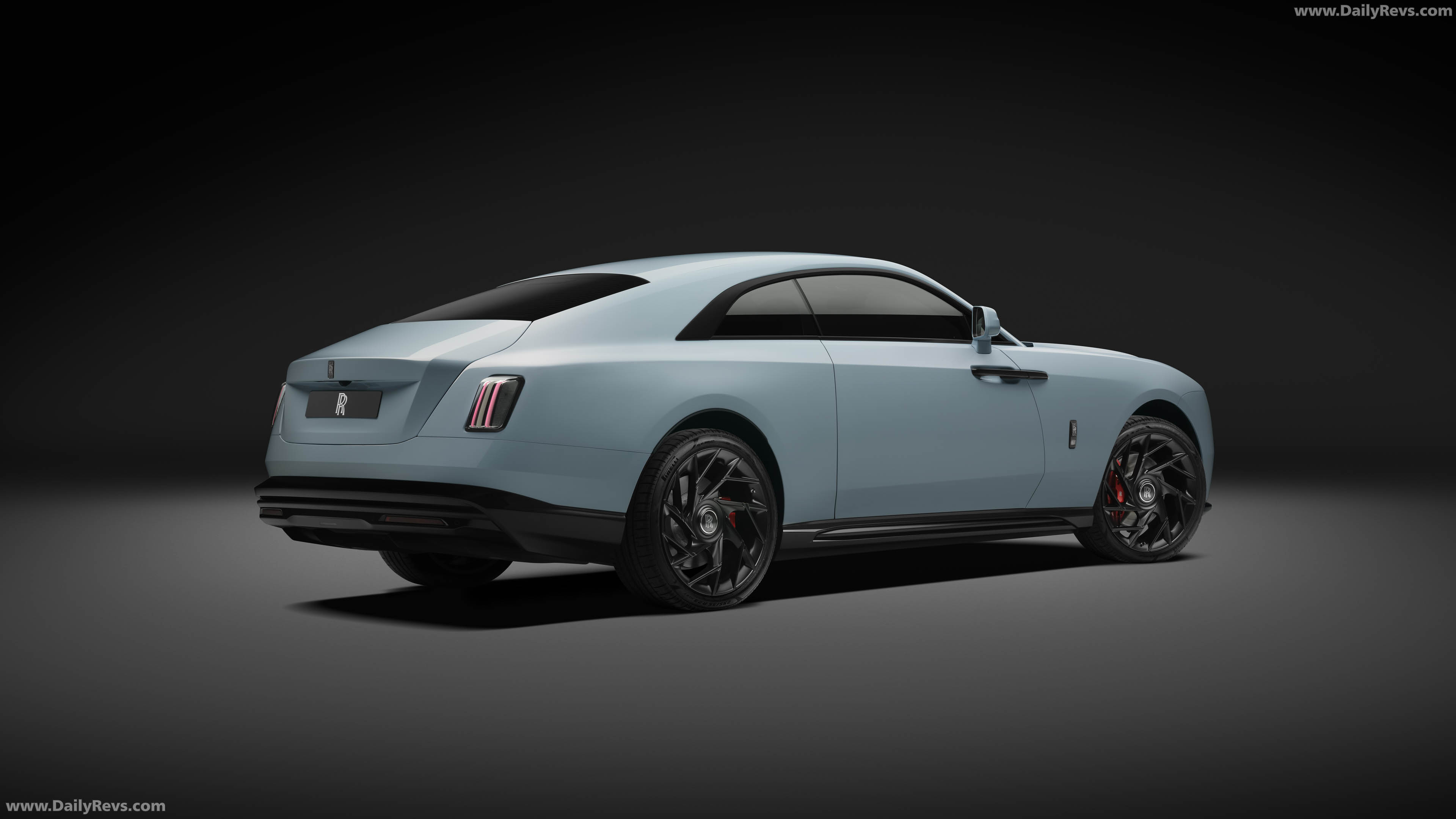 2027 Rolls-Royce Spectre Black Badge Series II Rear View