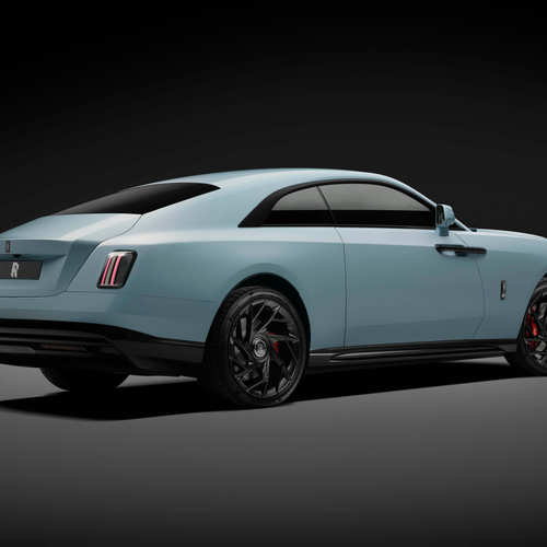 2027 Rolls-Royce Spectre Black Badge Series II Rear View