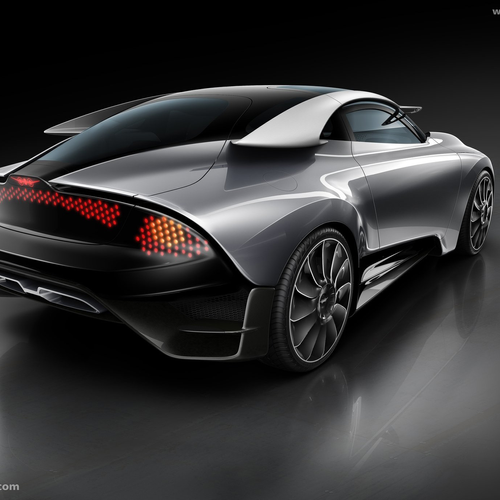 2011 Saab PhoeniX Concept Rear View