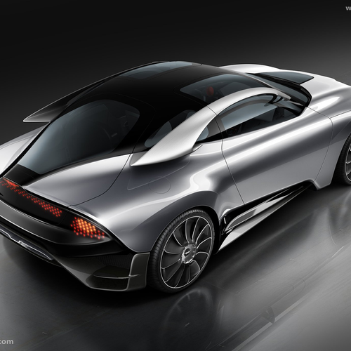 2011 Saab PhoeniX Concept Top View