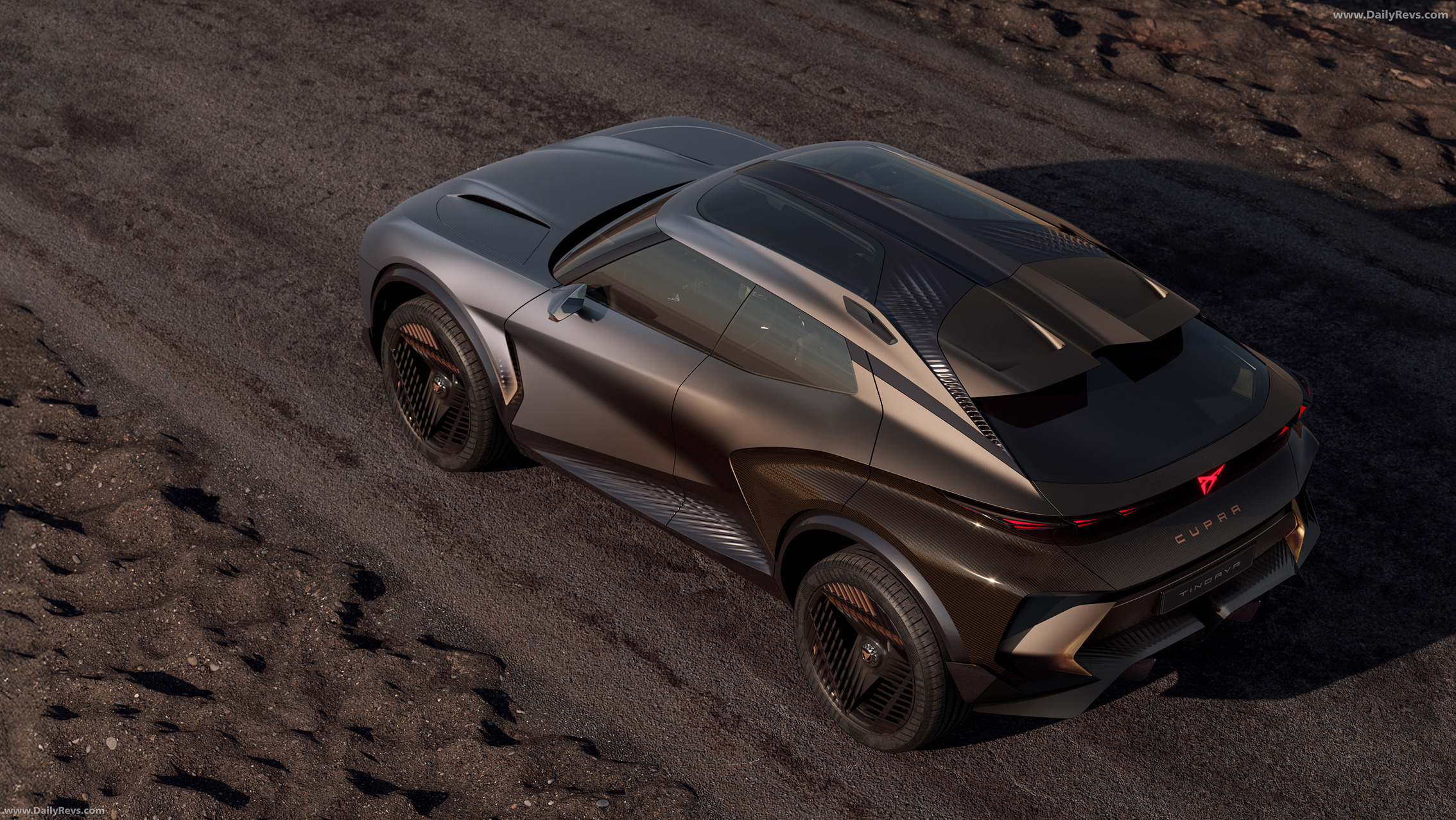 2025 Seat Cupra Tindaya Concept Top View