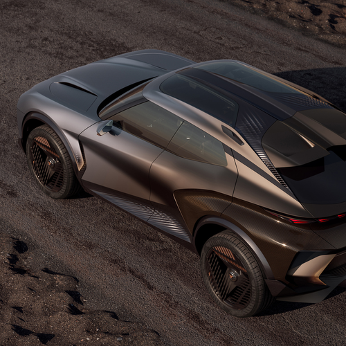 2025 Seat Cupra Tindaya Concept Top View