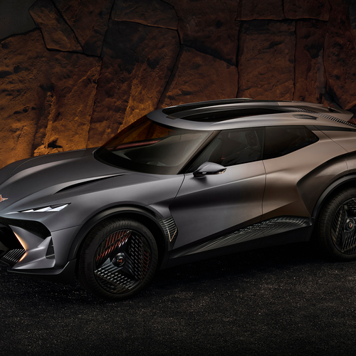2025 Seat Cupra Tindaya Concept Top View